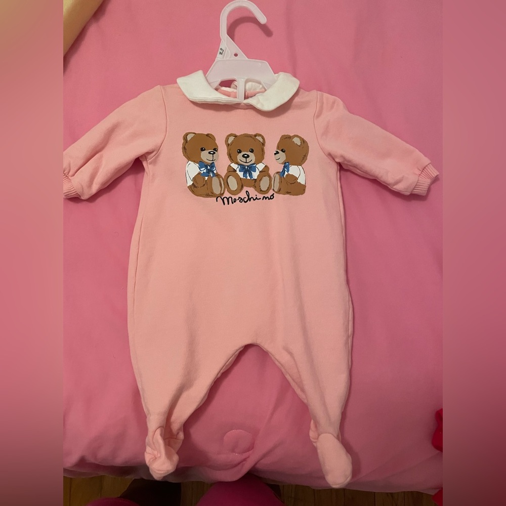 Moschino onesie.